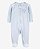 Pijama Bolso Floral Azulzinho - 6m (3 a 6 meses) - Carter's - Imagem 1