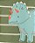 Pijama Verde Dino - 18m (12 a 18 meses) - Carter's - Imagem 2