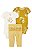 Conjunto Floral Amarelo - 18m (12 a 18 meses) - Carter's - Imagem 1