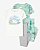 Kit Pijama Coelhinho Verde - 18m (12 a 18 meses) - Carter's - Imagem 1