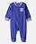 Pijama Azul Bolso Listrado - 6m (3 a 6 meses) - Carter's - Imagem 1