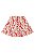 Conjunto Saia Floral Vermelho - Tam 4 - Quimby - Imagem 5