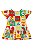 Vestido Dog/Morango - Tam 3 - Quimby - Imagem 2