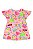 Vestido Jardim Rosa - Tam 2 - Quimby - Imagem 2