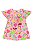Vestido Jardim Rosa - Tam 2 - Quimby - Imagem 1