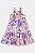 Vestido Estampado Rosa/Azul - Tam 4 - Up Baby - Imagem 2