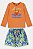 Conjunto UV Short Laranja Oriole - Tam 6 - Up Baby - Imagem 1