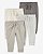 Kit 4 Calças Bege/Marrom - 9m (6 a 9 meses) - Carter's - Imagem 1