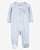 Pijama Bolso Floral Azul - 9m (6 a 9 meses) - Carter's - Imagem 2