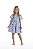 Vestido Azul Flores - Tam 6 - Quimby - Imagem 3