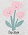 Camiseta Cinza Tulipa Rosa - 3T (3 a 4 anos) - Carter's - Imagem 2