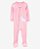 Pijama com pezinho Unic Rosa - 12m (9 a 12 meses) - Carter's - Imagem 1