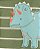 Pijama Verde Dino - 3T (3 a 4 anos) - Carter's - Imagem 2