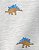 Romper Dinossauro sem manga - 6m (3 a 6 meses) - Carter's - Imagem 2