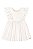 Vestido Alça Babado Laise Off White M - Quimby - Imagem 1