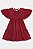 Vestido cintura amarrada Vermelho Tam 1 - Up Baby - Imagem 2