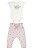 Conjunto. Body e Calça Urso Laço RN - Up Baby - Imagem 1