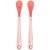 Kit 2 Colheres Termossensiveis Rosa - Buba - Imagem 1