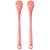 Kit 2 Colheres Termossensiveis Rosa - Buba - Imagem 3