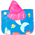 Toalha Poncho Aventuras Sereia 1 a 4 anos - Buba - Imagem 5