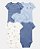 Kit Body Dog Azul - 18m (12 a 18 meses) - Carter's - Imagem 1