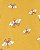 Kit 5 Bodys Borboleta Amarela - 6m (3 a 6 meses) - Carter's - Imagem 5