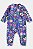 Macacão Flores Azul - Tam G - Up Baby - Imagem 1