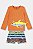 Conjunto UV Sunga Azul Blusa Laranja - Tam 1 - Up Baby - Imagem 1