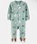 Pijama Verde Cachorro - 3m (1 a 3 meses) - Carter's - Imagem 1
