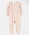 Pijama Floral Rosa - 3m (1 a 3 meses) - Carter's - Imagem 1