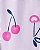 Pijama Cherry Lavanda - 24m (18 a 24 meses) - Carter's - Imagem 2