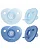 Chupeta Dupla Soothie Azul 0 a 3 meses - Philips Avent - Imagem 1
