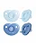 Chupeta Dupla Soothie Azul 0 a 3 meses - Philips Avent - Imagem 3