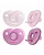 Chupeta Dupla Soothie Rosa 4 a 6 meses - Philips Avent - Imagem 1