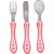 Kit 3 Talheres Estrelinha Rosa - Buba - Imagem 1