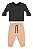 Conjunto Camiseta Preto Pati Nicki - Tam 1 - Quimby - Imagem 1