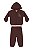 Conjunto Jaqueta Marrom Chocolate - Tam M - Quimby - Imagem 1