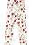 Conjunto Blusa Sweet Flowers Vermelho - Tam 4 - Quimby - Imagem 5