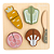 Brinquedo de Madeira Kit Vegetais Com Corte - Bup Baby - Imagem 2