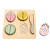 Brinquedo de Madeira Kit Frutas Com Corte - Bup Baby - Imagem 3