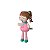 Boneca Angela Frutas Cerejinha 33 cm - Metoo - Imagem 5