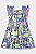 Vestido Tigre Azul/Rosa - Tam 4 - Up Baby - Imagem 1