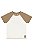 Camiseta Bege/Natural - Tam 2 - Up Baby - Imagem 1