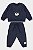 Conjunto Blusão Urso Azul Escuro - Tam G - Up Baby - Imagem 1