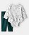 Conjunto Cereja Cinza/Verde - 3m (1 a 3 meses) - Carter's - Imagem 1