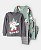 Kit 2 Pijamas Yeti Verde/Cinza - 24m (18 a 24 meses) - Carter's - Imagem 1