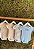Kit 4 Bodys Azul Bebê - Tam 18m (18 a 24 meses) - Tommy Hilfiger - Imagem 1