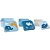 Kit 3 Potinhos Cloudy Azul - Buba - Imagem 2