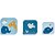 Kit 3 Potinhos Cloudy Azul - Buba - Imagem 4