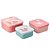 Kit 3 Potinhos Cloudy Rosa - Buba - Imagem 6